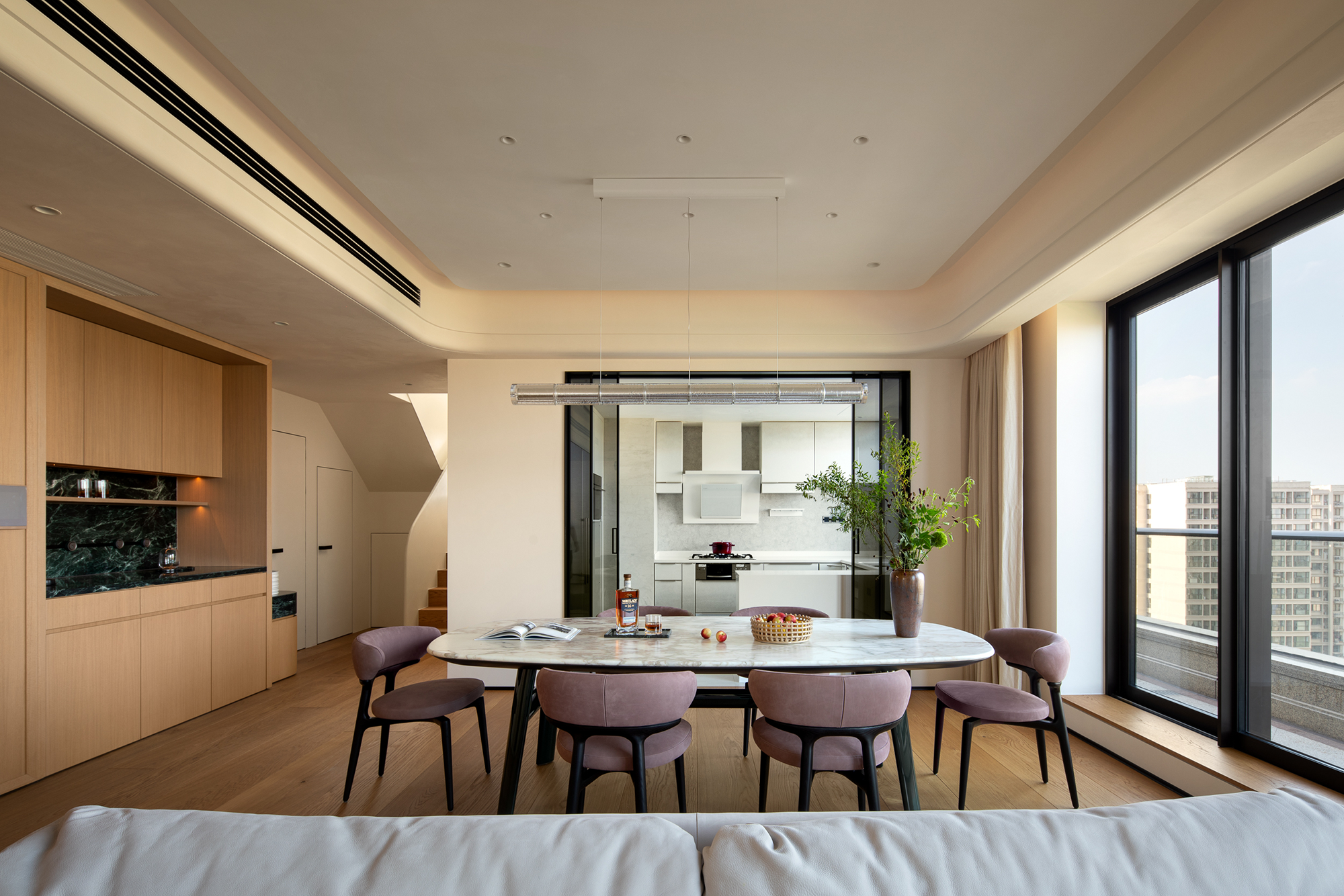 杭州云顶复式大宅（西溪诚园）丨中国杭州丨主案陈正,参与黄业利等,软装福邸国际-8