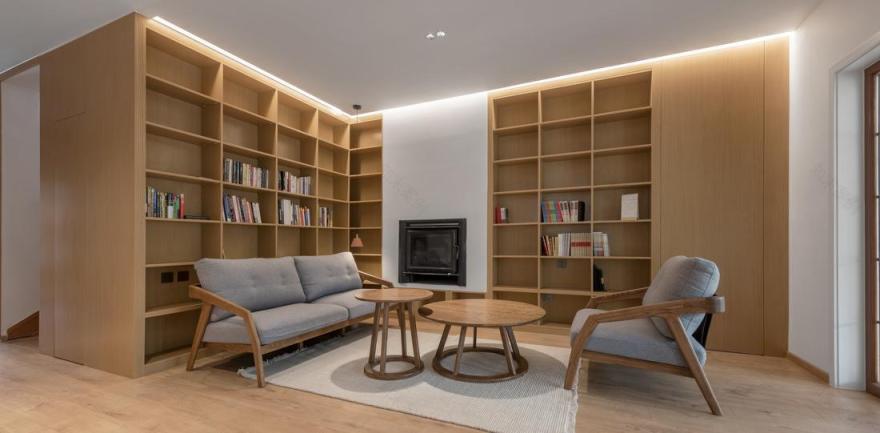 京郊美式混搭别墅设计-10