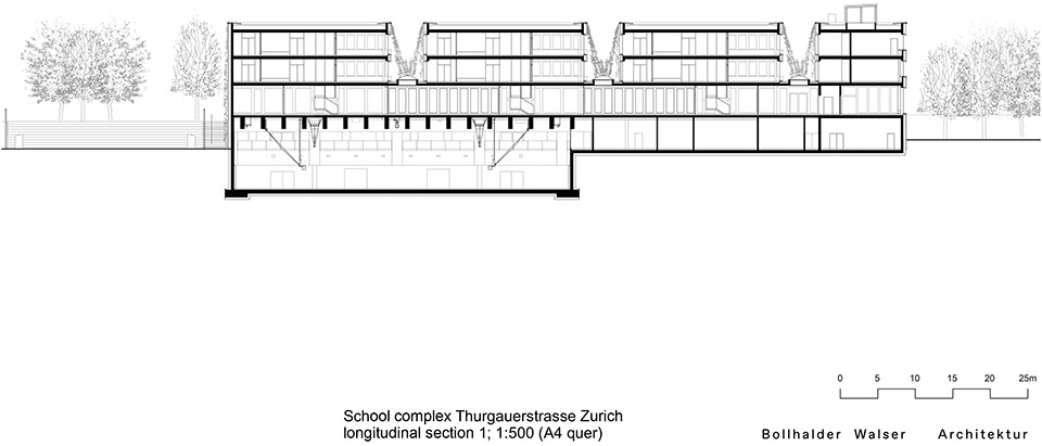 新图尔高街学校综合体丨瑞士苏黎世丨Bollhalder Walser Architektur-63