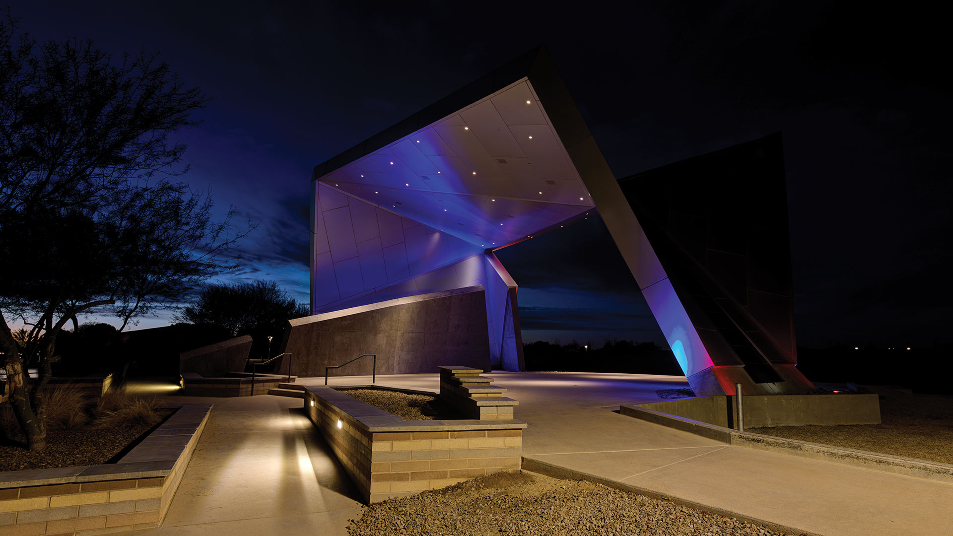 吉尔伯特地区公园圆形露天剧场丨Acuity Brands-13