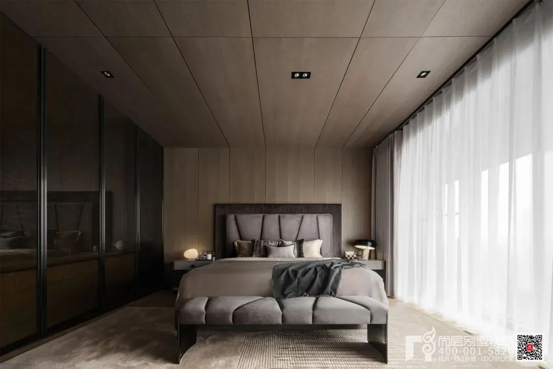 天空之镜 · 现代软装设计打造静谧湖景别墅丨杭州尚层装饰-45