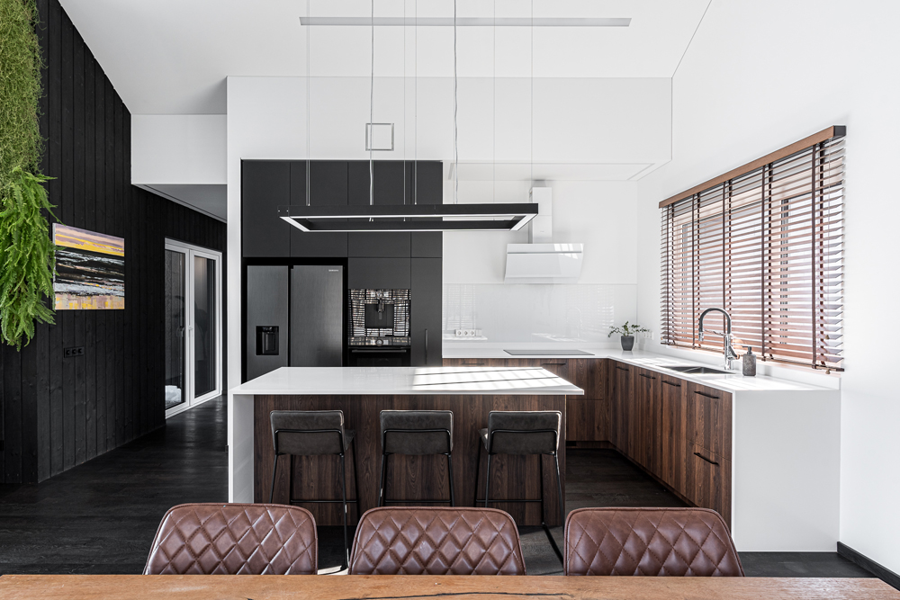 自然植物墙装饰的室内设计项目丨“室内工作室”（“Interjero lizdas”）-14