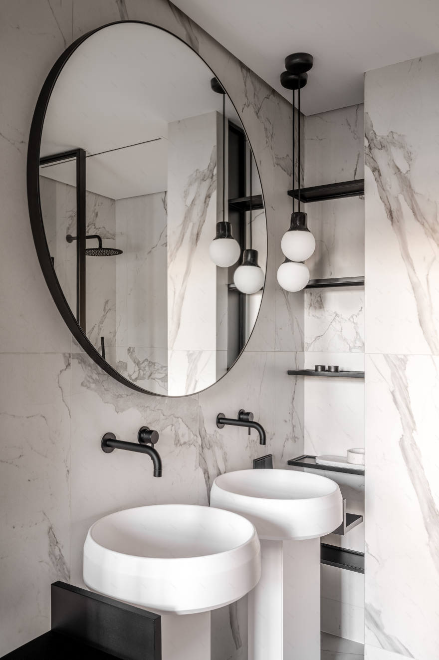 艺术家庭公寓丨乌克兰基辅丨Anastasiia Novikova-58