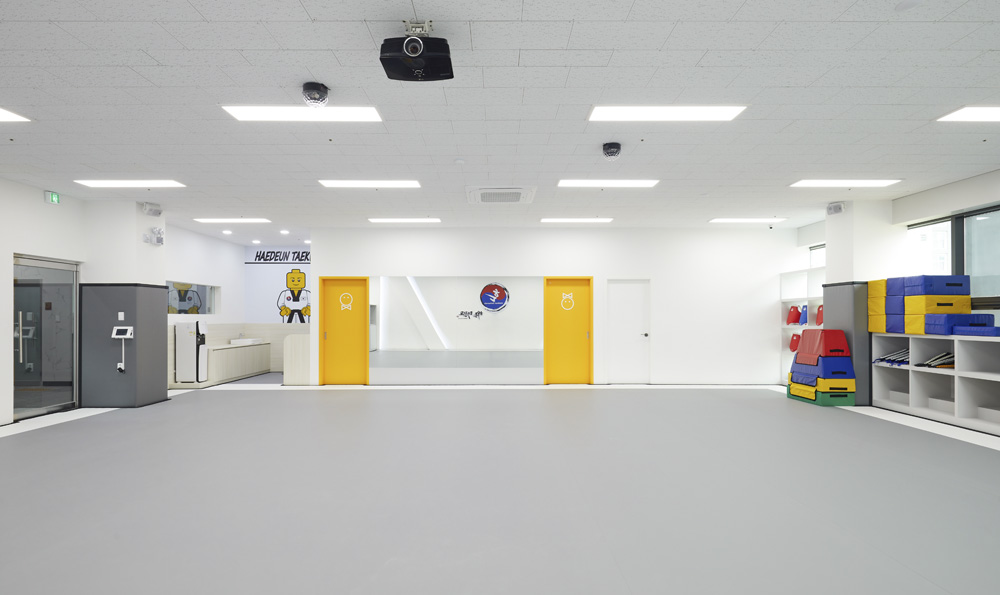 极简风 47 平跆拳道馆，设计亮点一语中的-2