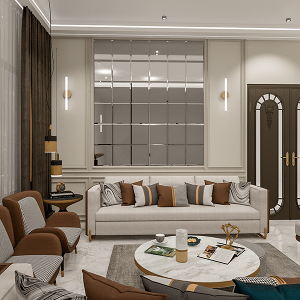 Classical living and dinning area-0