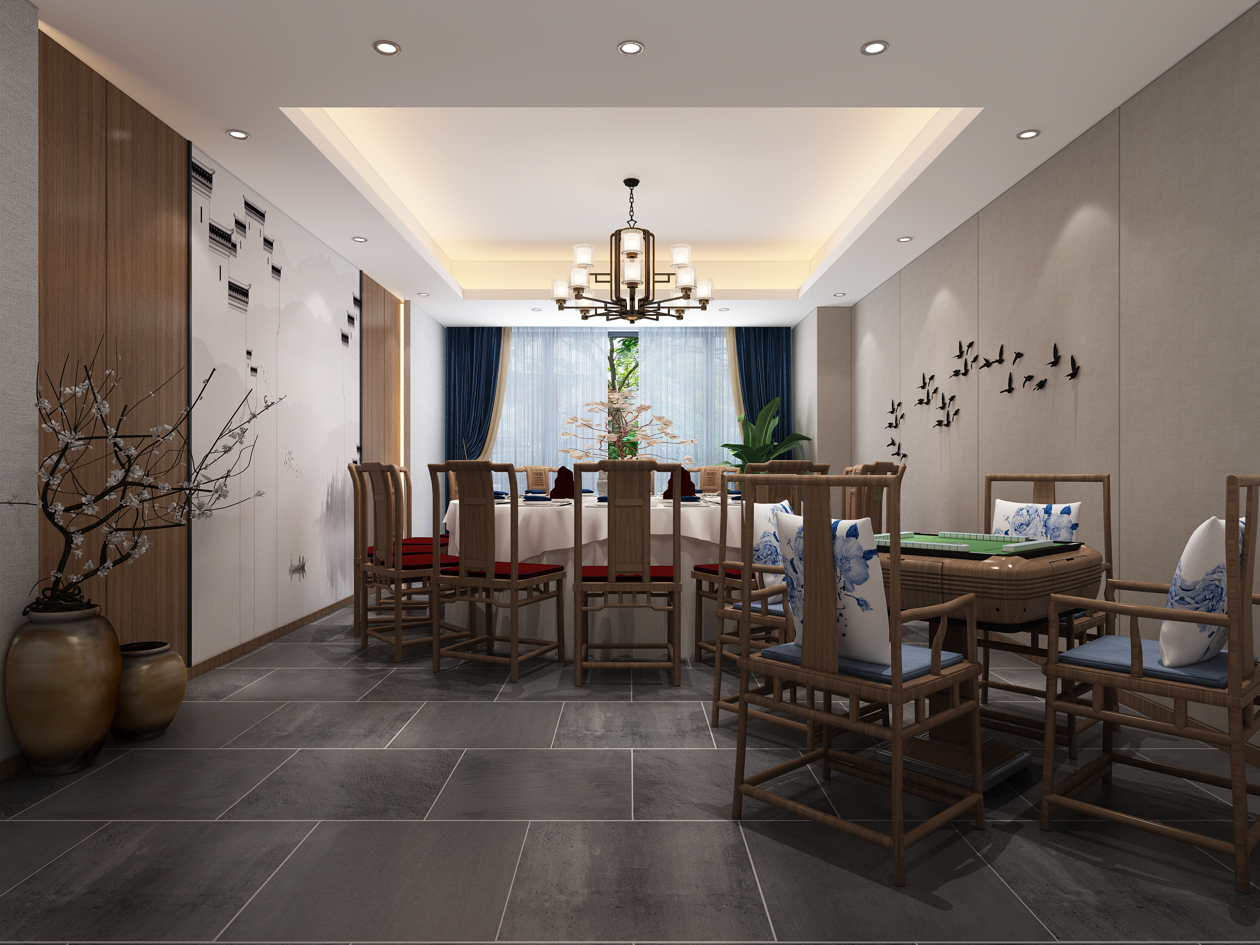 独特韵味的私房菜餐厅设计-4