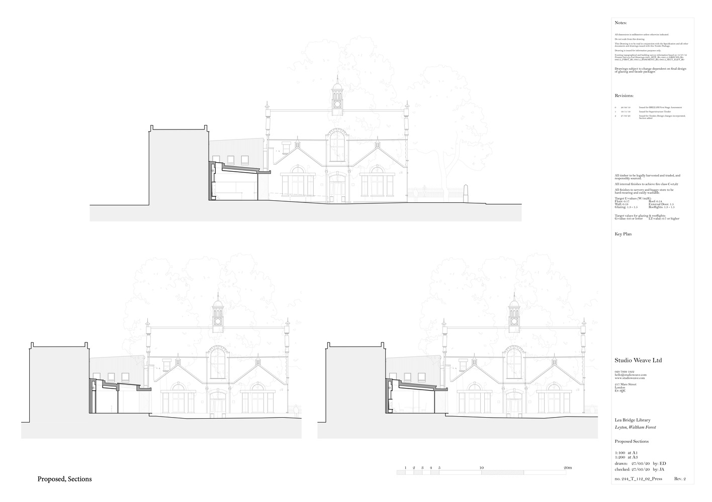 伦敦东区 Lea Bridge 图书馆咖啡厅及社区空间丨英国伦敦丨Studio Weave-56