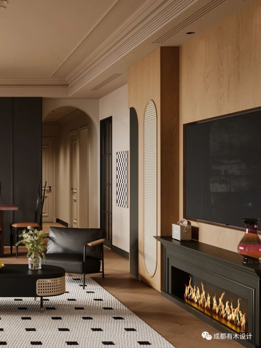 金沙城锦西观棠 · 法式复古的岁月静好丨有木设计-20