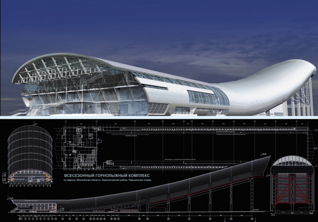 Krasnogorsk滑雪下坡道丨俄罗斯-36