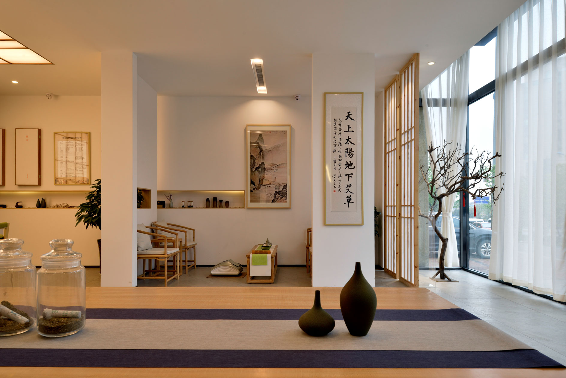 身悦艾灸生活馆,打造宁静养生的室内空间-35
