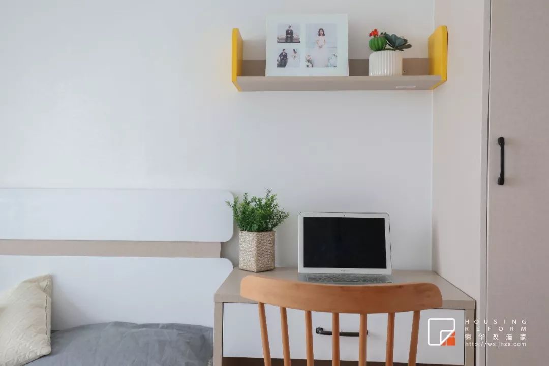 无锡沁园新村 60㎡老房爆改婚房,一室变两室,现代简约设计超赞!-73