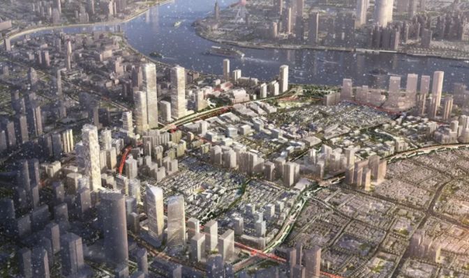 金陵东路“颠覆重塑” 60 万㎡史诗级更新,骑楼风情街区再现-10