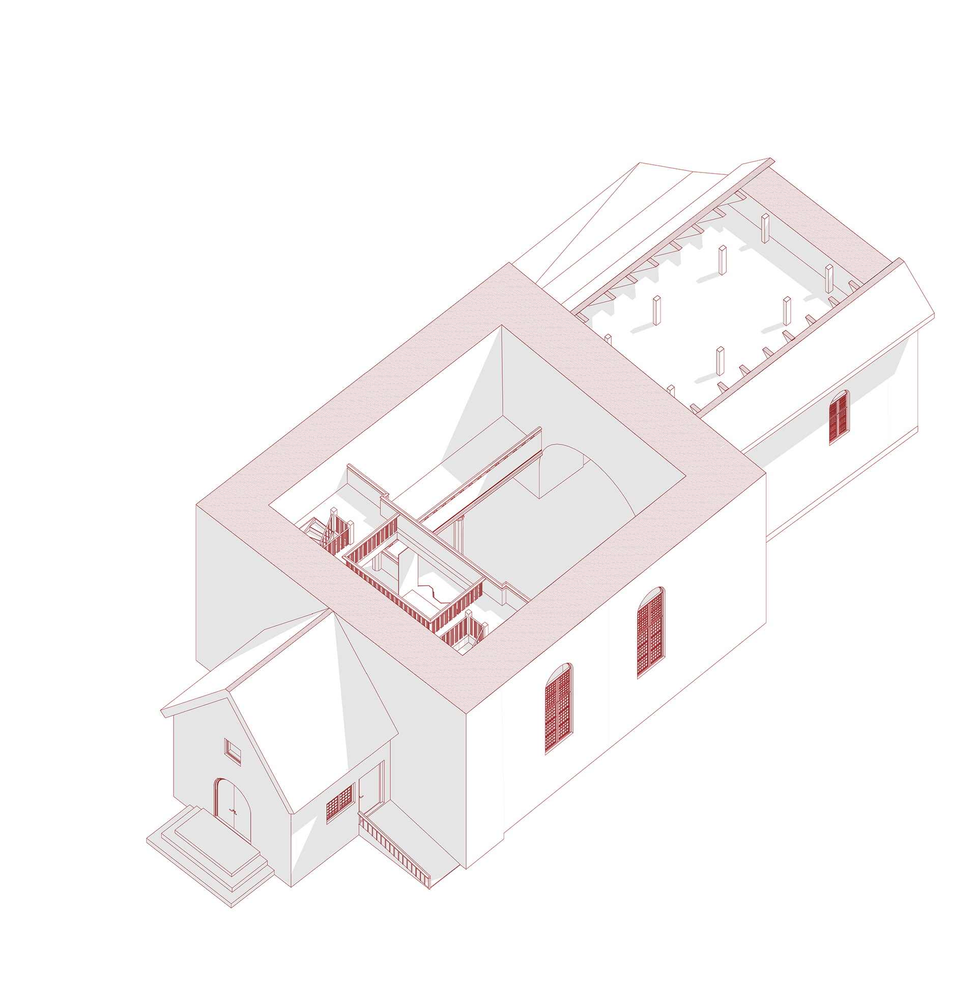 Røyken kirke 教堂丨挪威-9