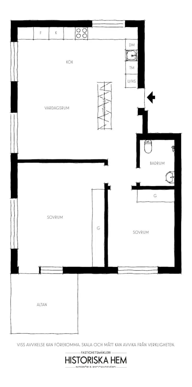 打造实用美观的客厅入口 | 瑞典家庭公寓设计-27