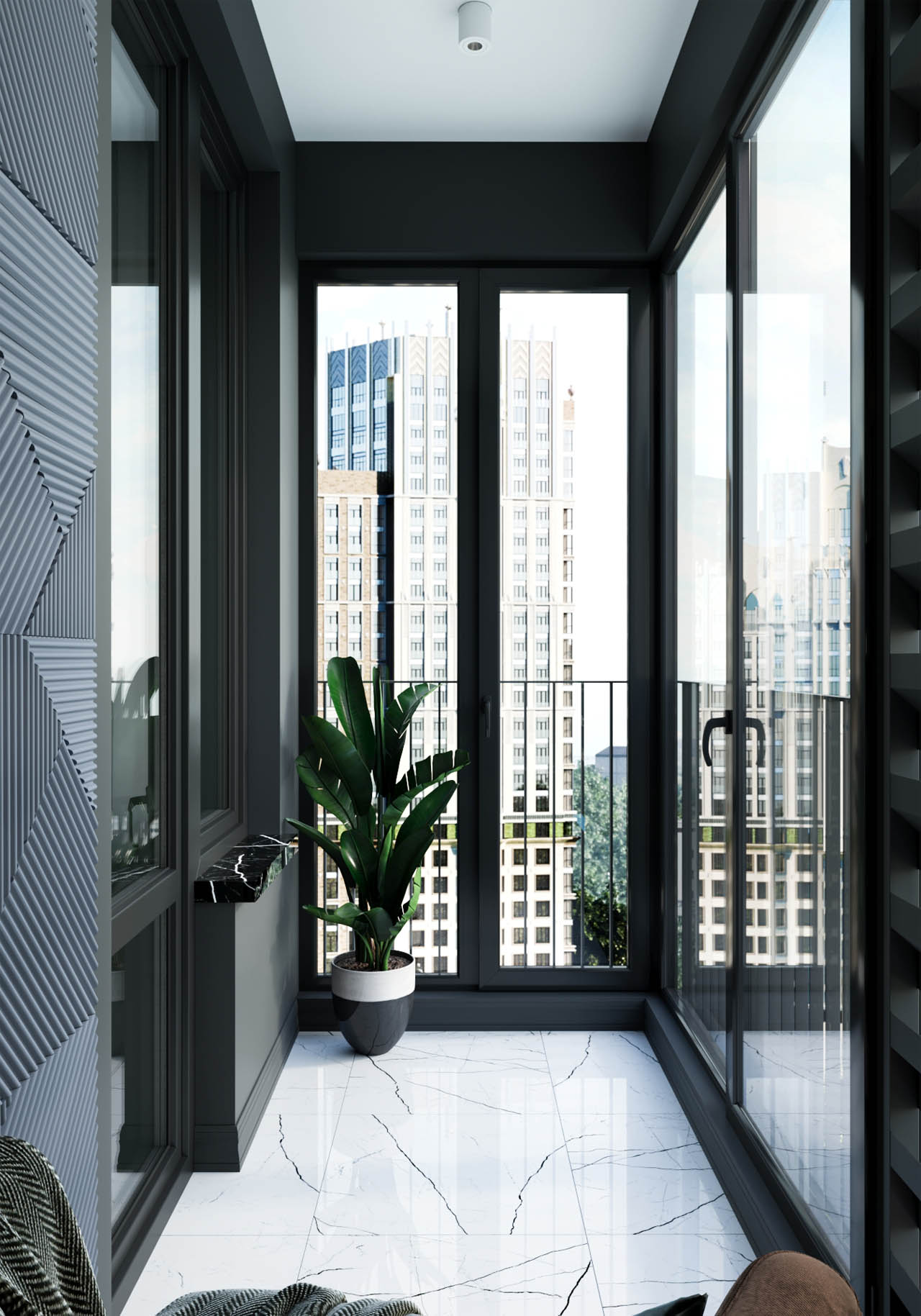 首都“菲利格拉德”小区男士风格公寓室内更新项目丨JDesign（设计师 Евгения Ревина）-4