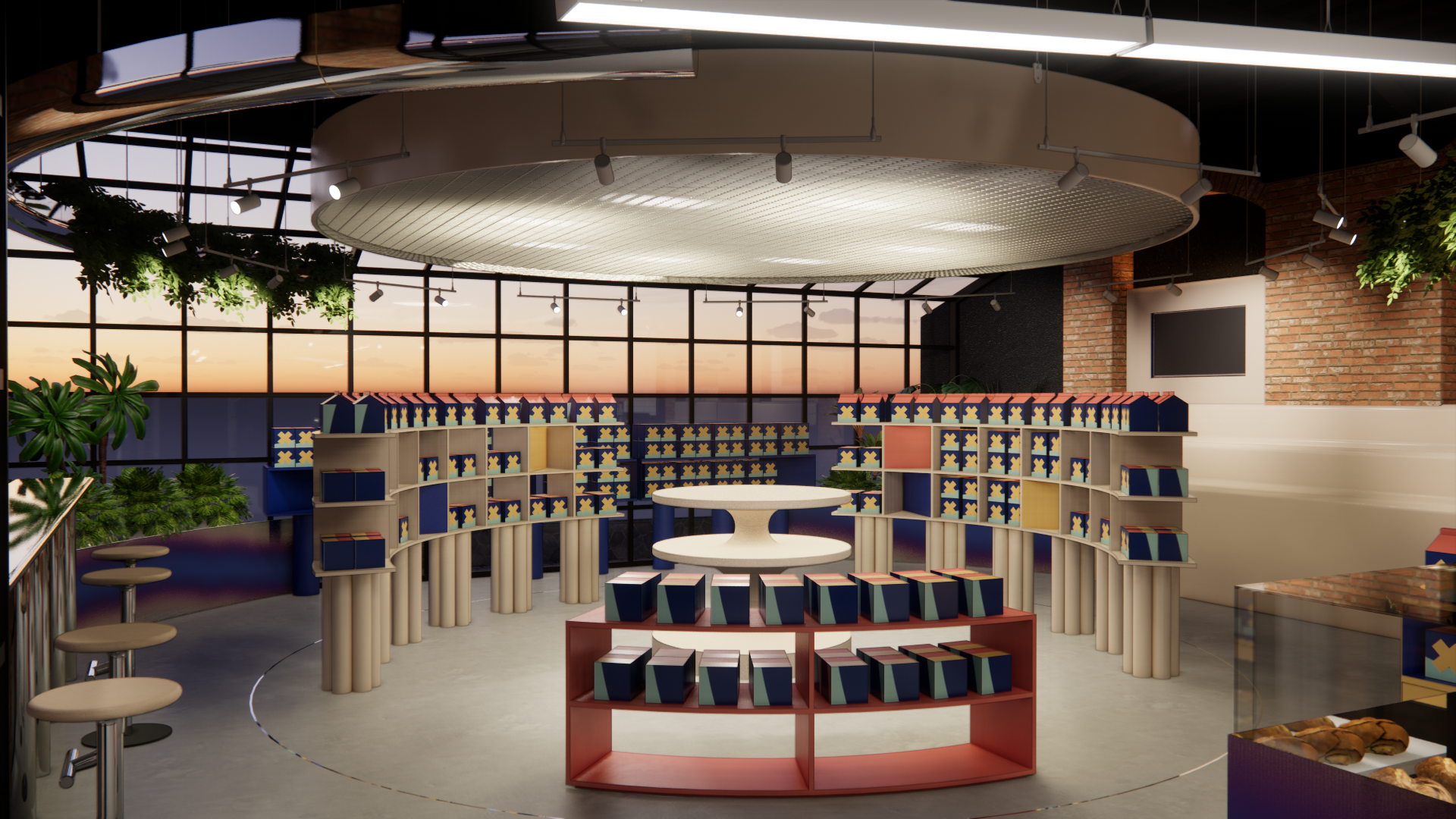 食品纪念品商店室内设计丨印度丨Kontenu Design Studio-6