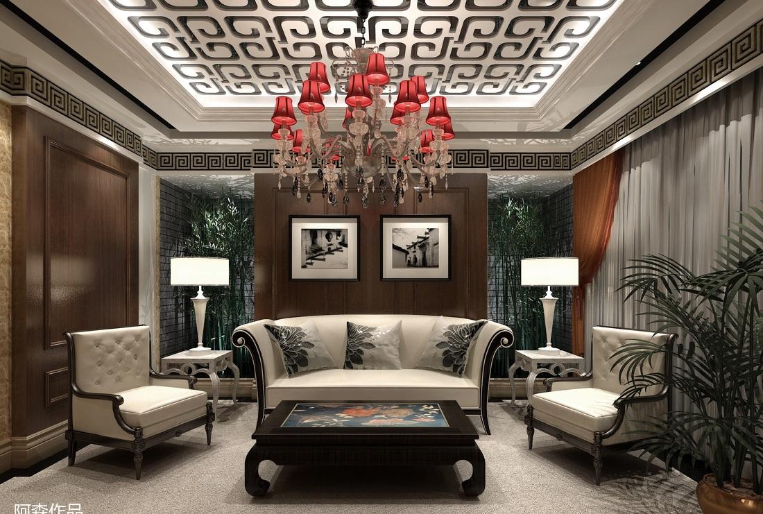 
阿森设计-紫檀食府 -1