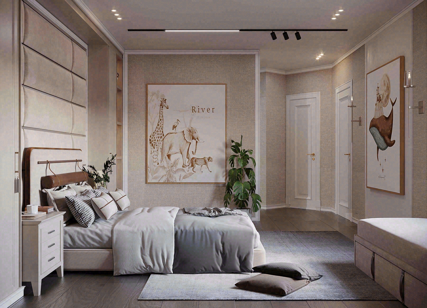 经典男孩卧室设计-6