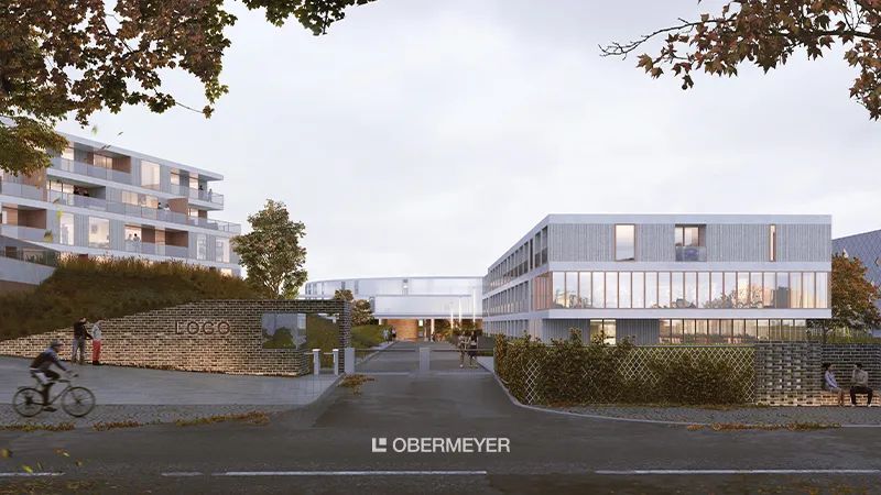 人福药辅绿色生态厂房丨中国湖北丨德国欧博迈亚(OBERMEYER)-20