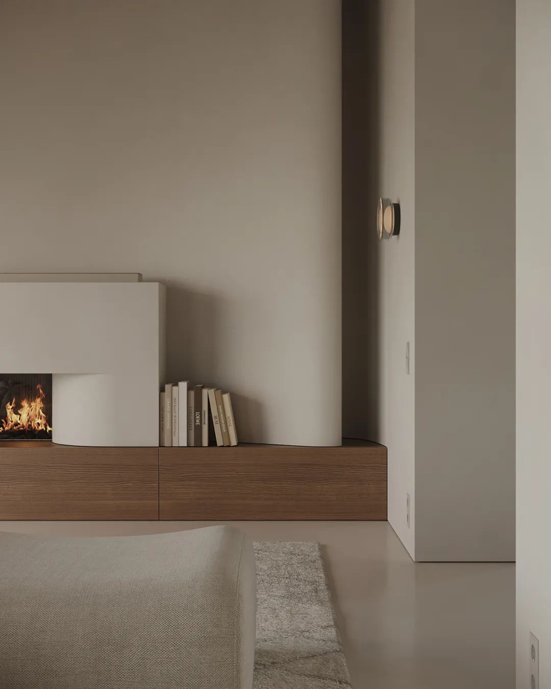 暖色调原木系奶油风极简设计丨HPISD-10