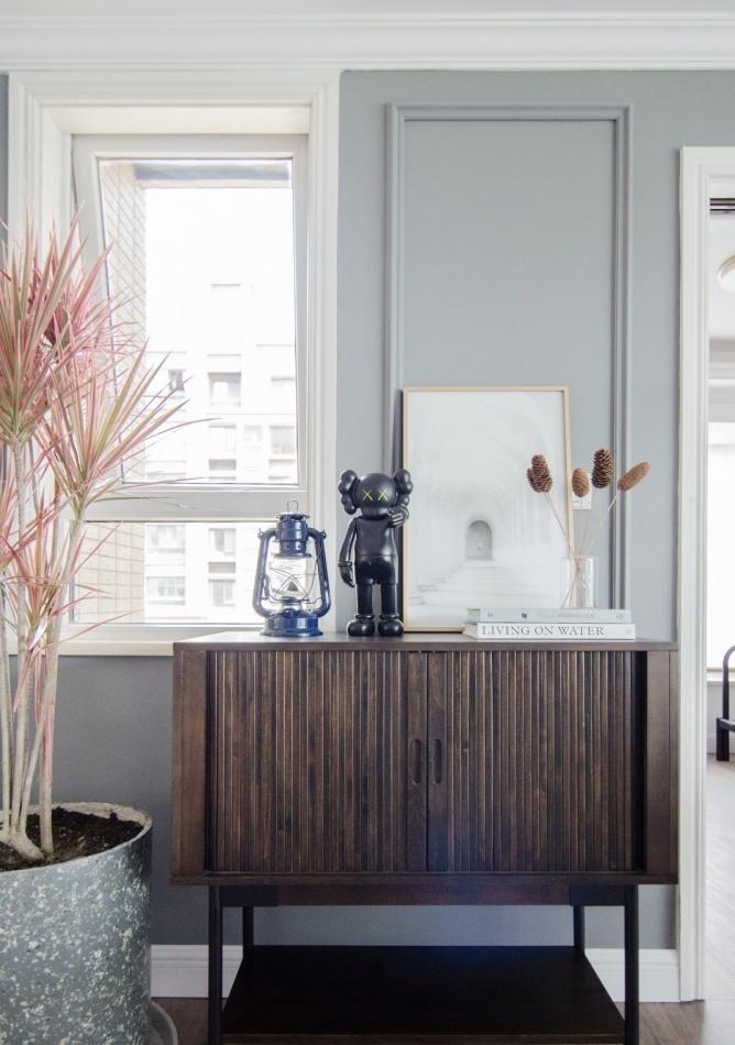 平层二手房翻新记 | 色彩与材质的巧妙搭配-10