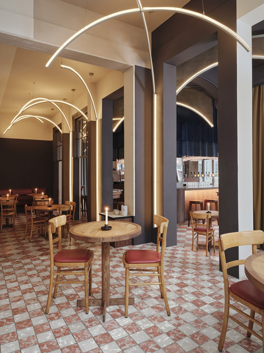 全天候法式小馆&影院丨荷兰多德雷赫特丨Studio Modijefsky-64