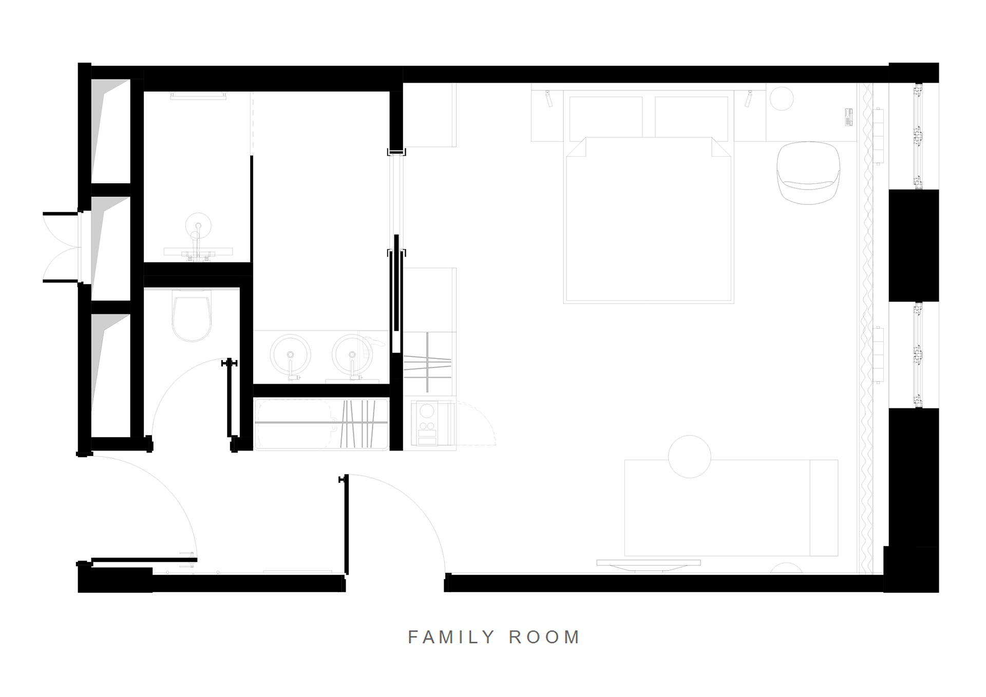 Ibis Styles 酒店客房设计丨STUDIO SOO-4