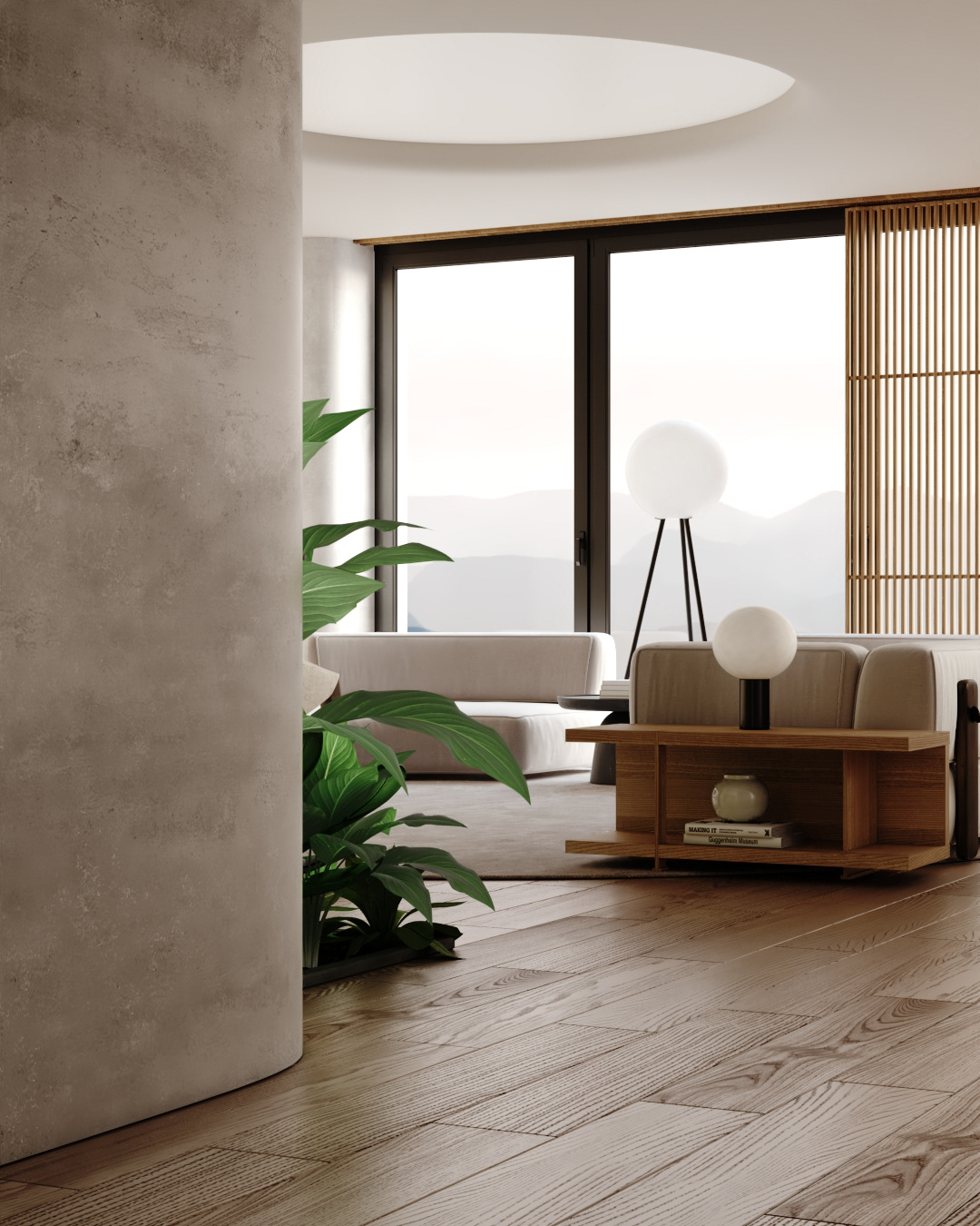 开放式温馨原木空间  明亮舒适的住宅！-3