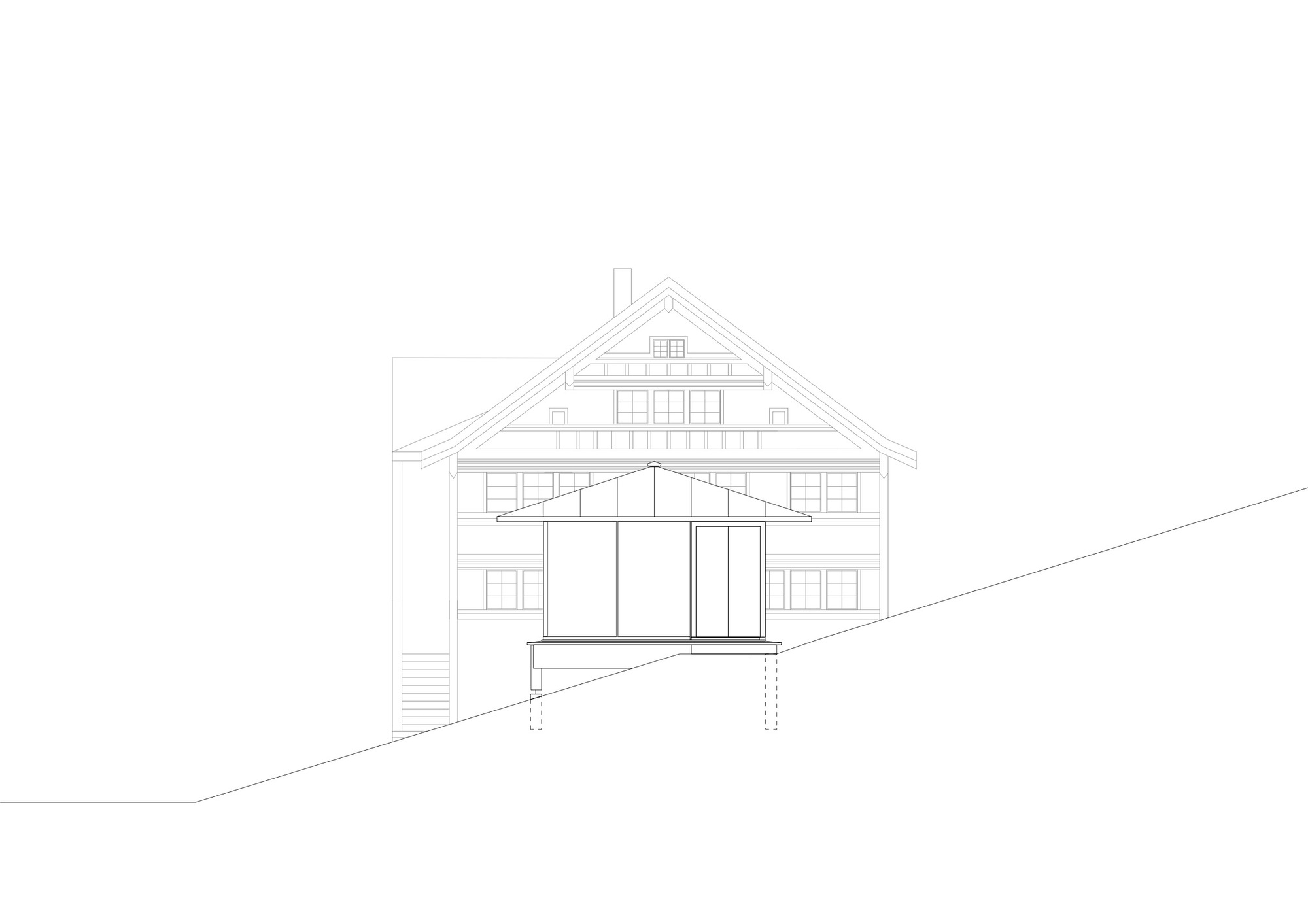 Pavilion Waldstatt 展览亭丨瑞士丨Marazzi Reinhardt 建筑事务所-35