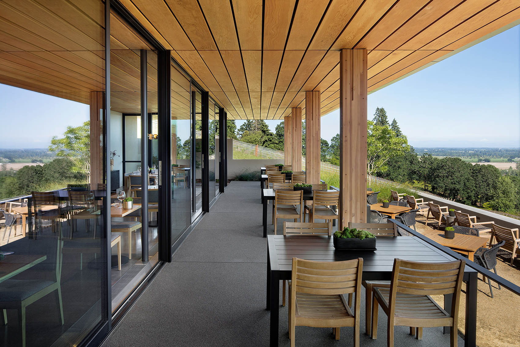 Archery Summit酒庄丨安哥拉威拉丨Heliotrope Architects-12