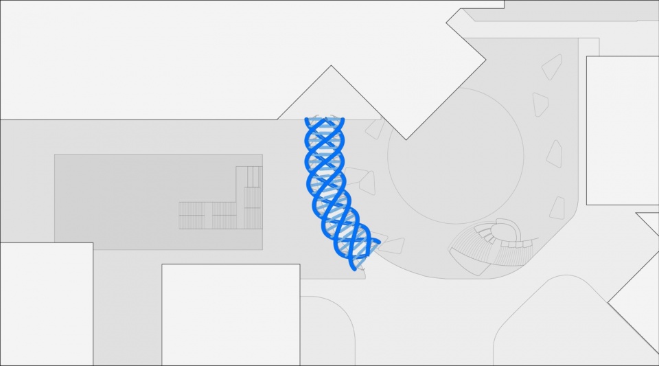 旋膜廊桥和六角金星丨中国上海丨众建筑,众建筑&友谊万岁-87