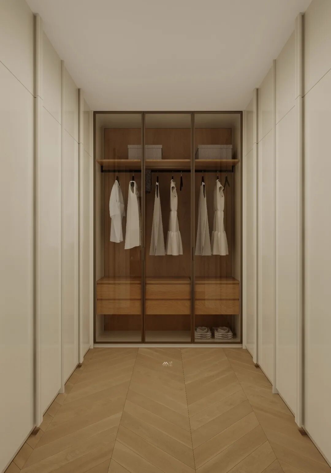 深圳400㎡大平层设计丨中国深圳丨HOMBLE红柏设计-66