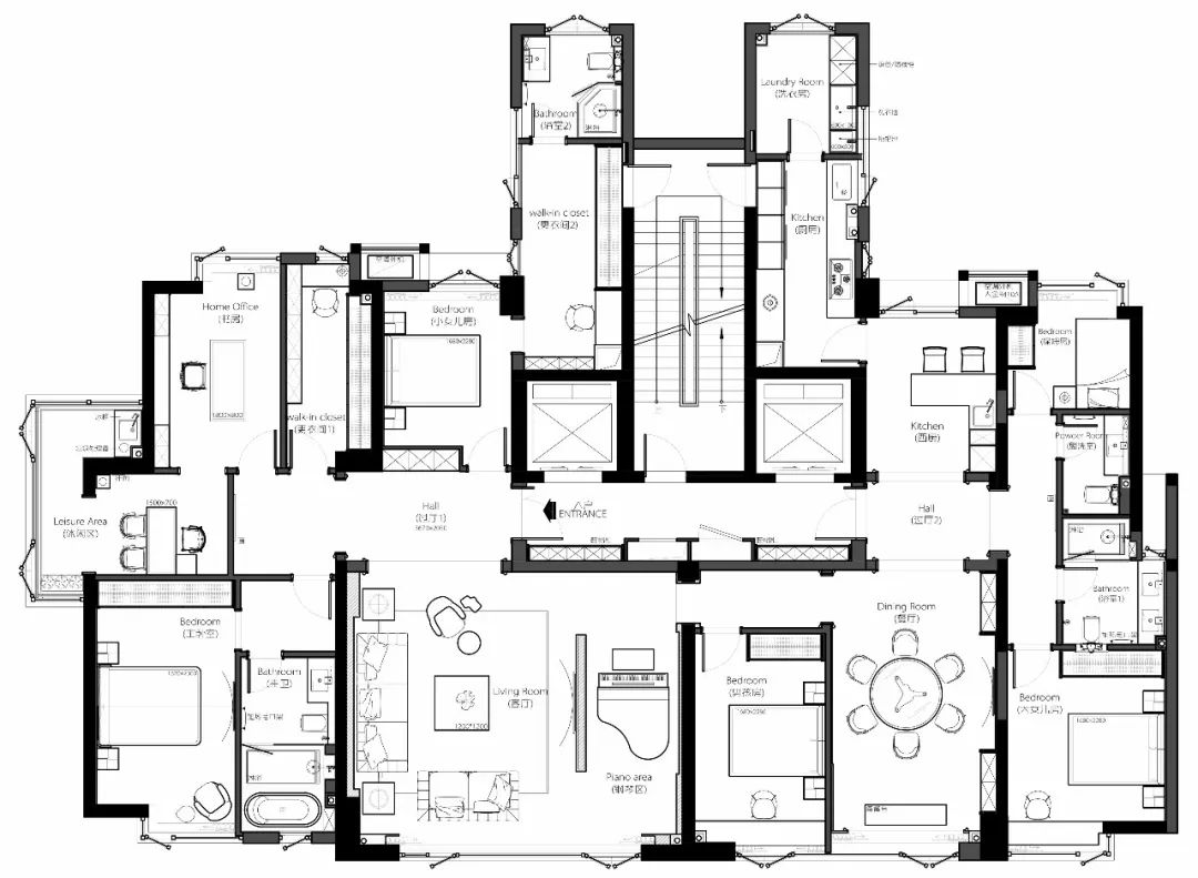 福州融侨悦府 330㎡现代港式大宅,品质与美学的纯粹融合-53