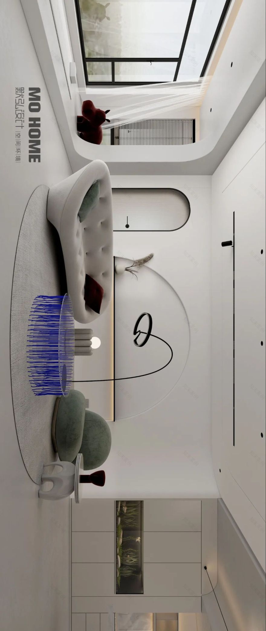 默弘设计出品 | 200㎡大平层,精致生活的范本-68