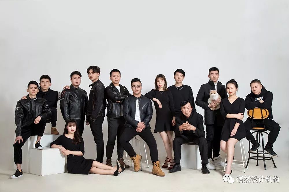 南昌 125㎡现代简约家居,黑白灰中融入绿色与橙色-113