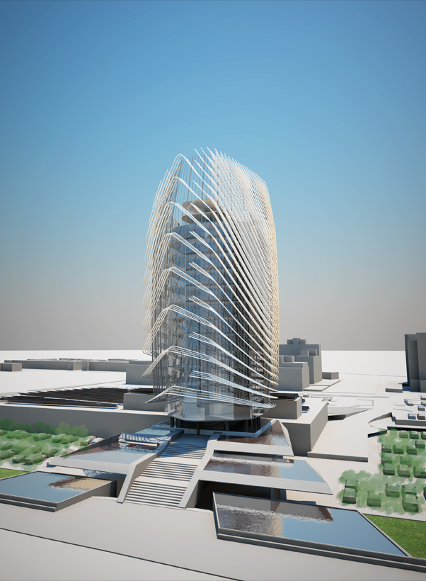 智慧之波 | Zucchetti Office Tower 室内设计解读-20