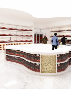 Futuristic Liqour Shop