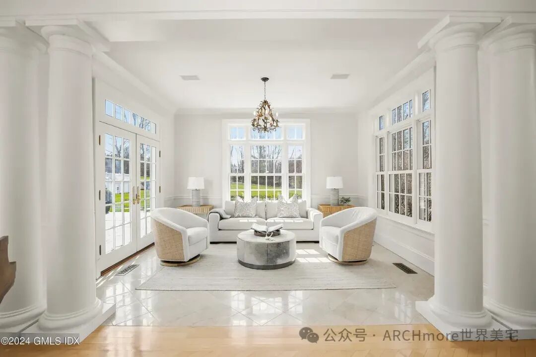 经典的康涅狄格庄园|中格林威治私人定制设计-6