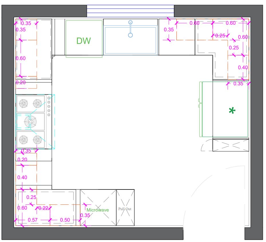 Modern Kitchen in KSA-17