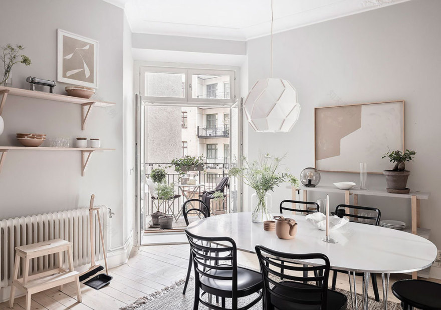 瑞典哥德堡现代钢琴公寓设计-24