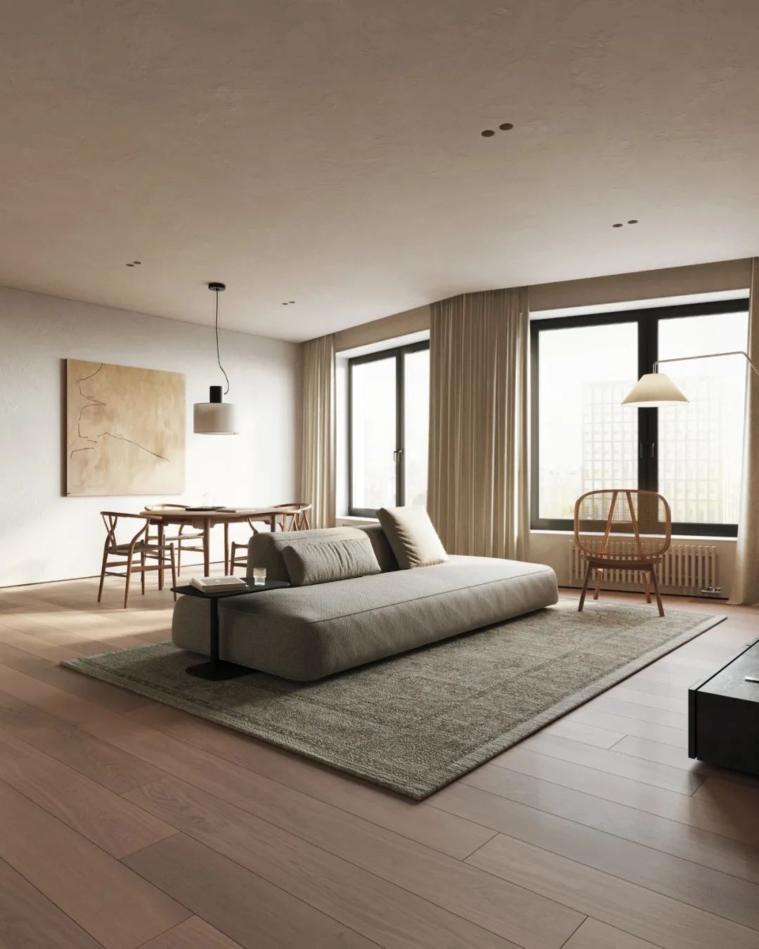 120㎡日式公寓丨Ilya Ganzha-5