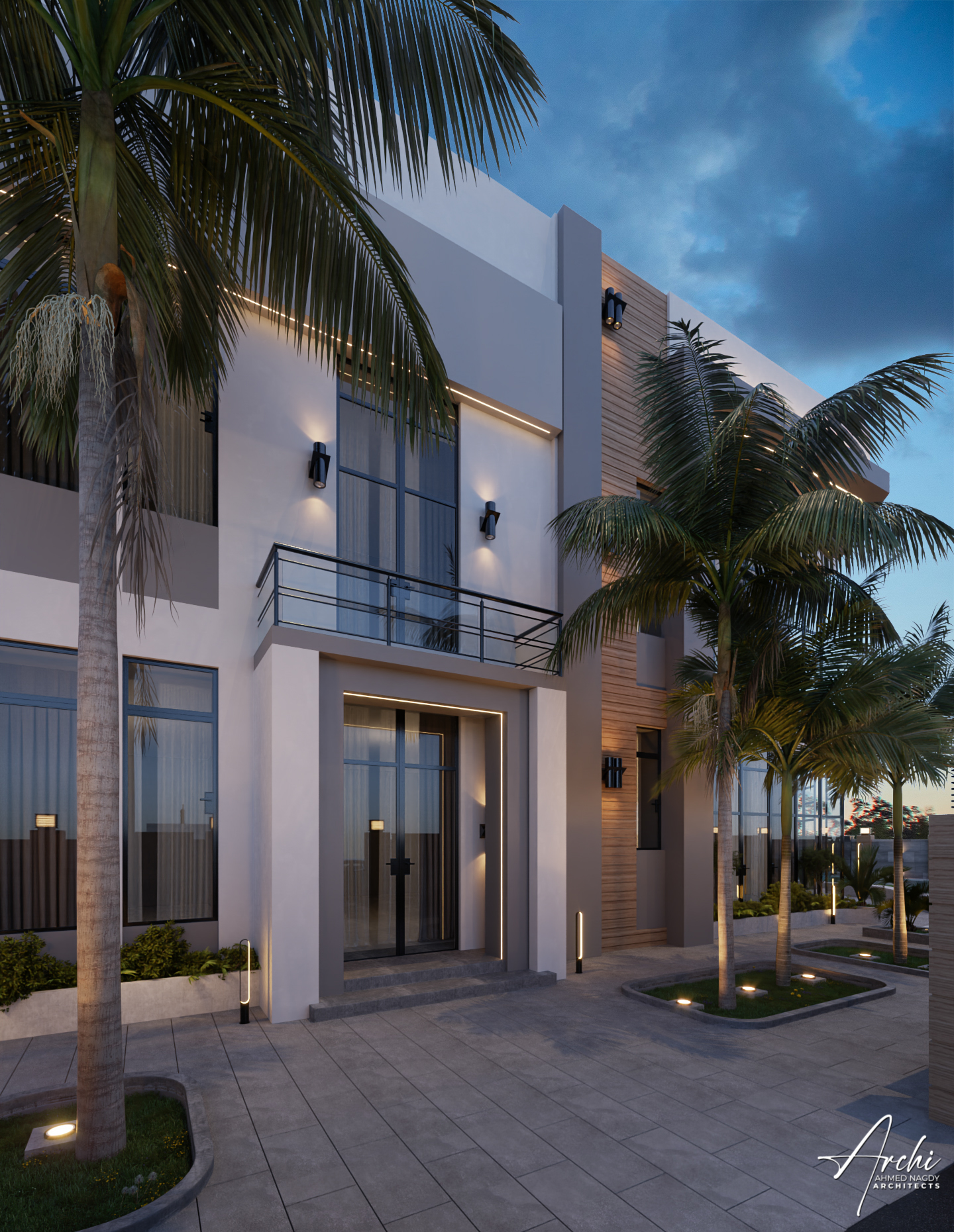 Villa's Landscape & Façade Design-5