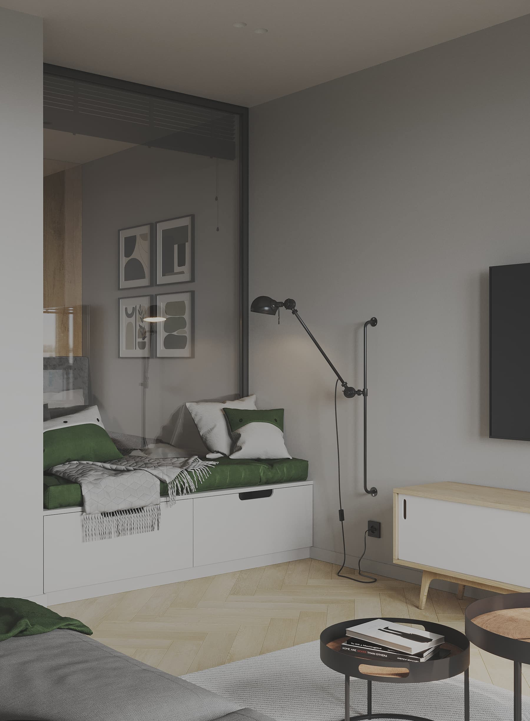 原木+绿色 畅享夏日温柔，森林里的清冽之美-7