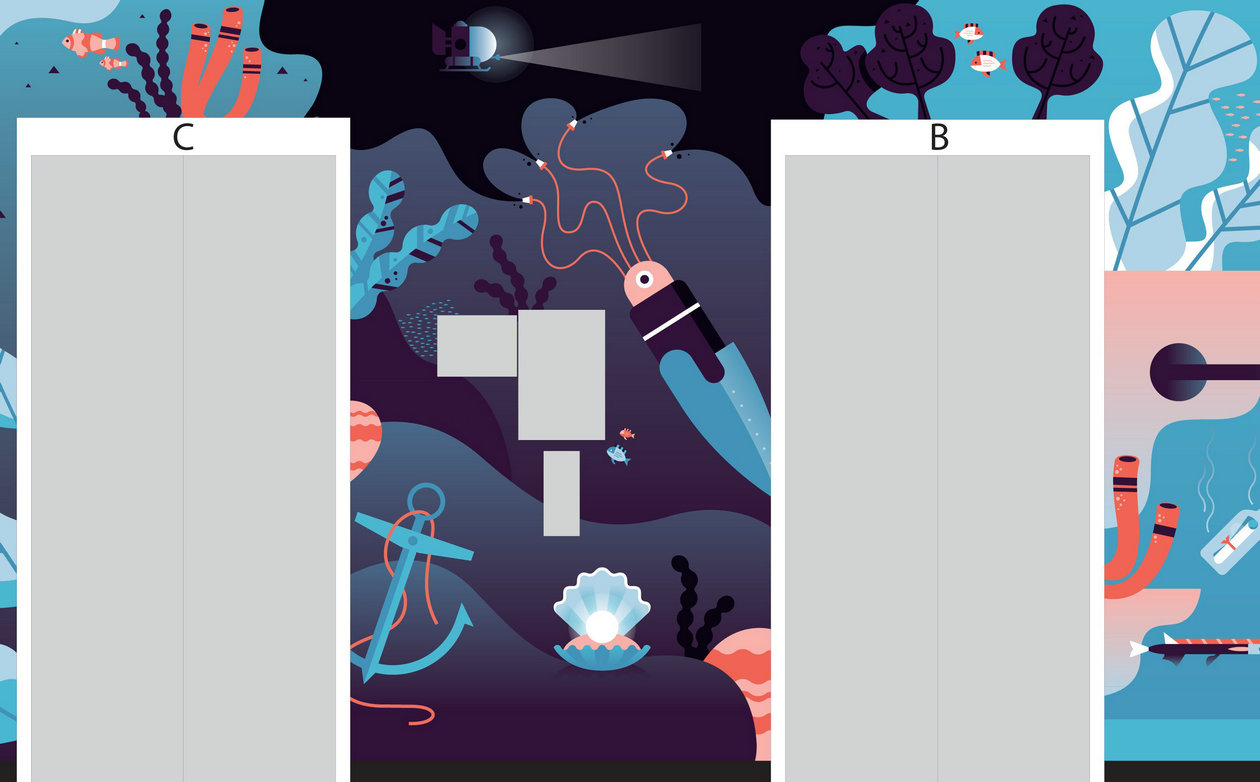 集设网第二期赠送--54 套国外办公室墙画设计案例解析-19