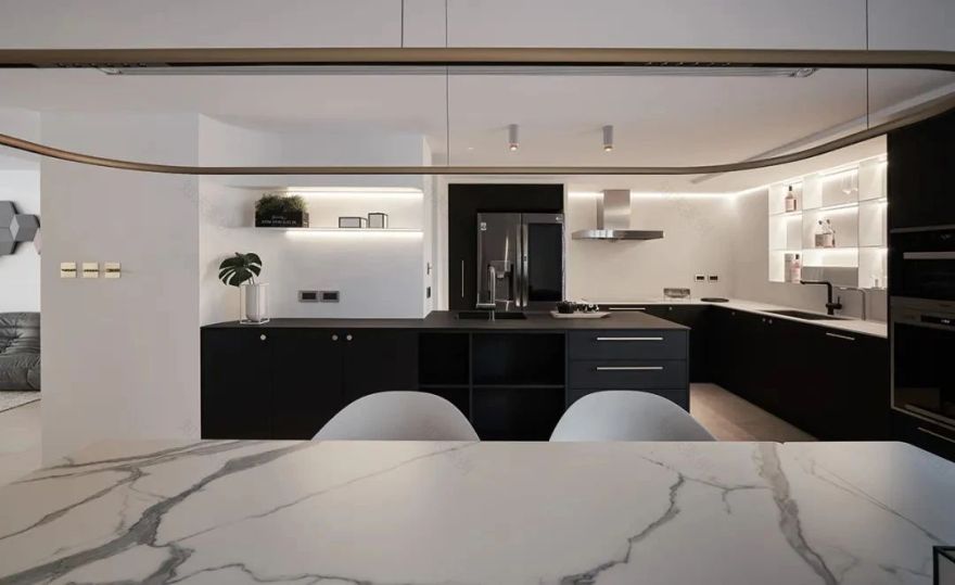 270㎡奶白色豪宅,静谧亲子之家丨北鸥设计-16