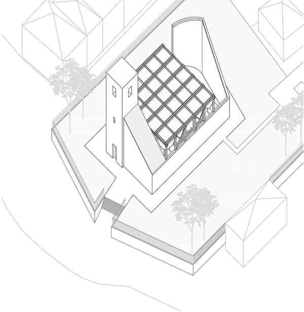 流体建筑；流动式建筑（注：两个翻译在不同语境下都较合适，若仅选一个最常见的，可优先选流体建筑 ） 丨3名学生团队-77