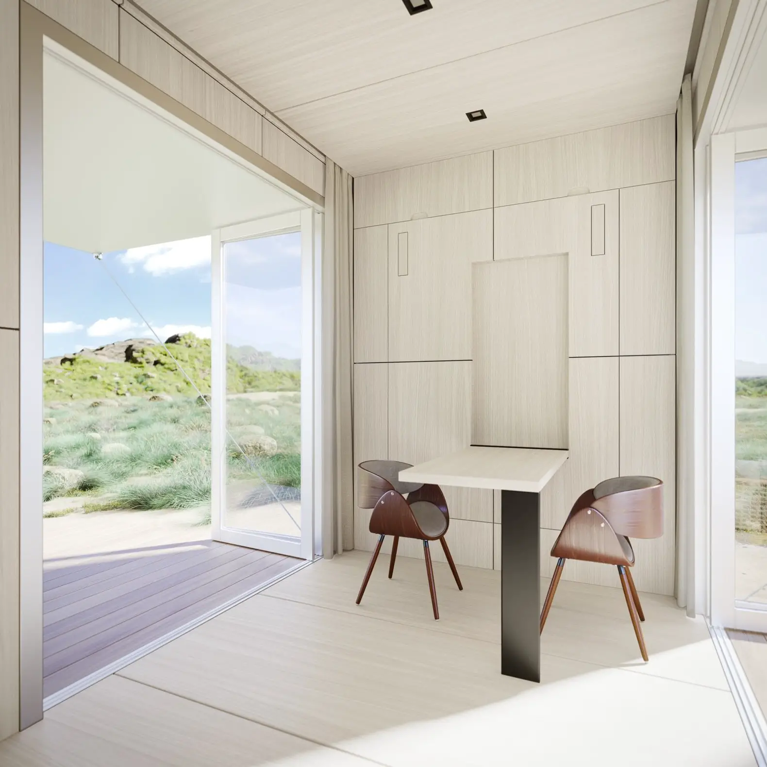 加州大火催生出的防火豪华集装箱屋-3