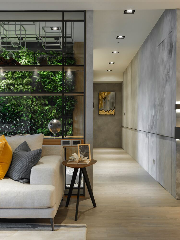 品桢设计绿植墙实品屋——自然与生活的和谐融合-18