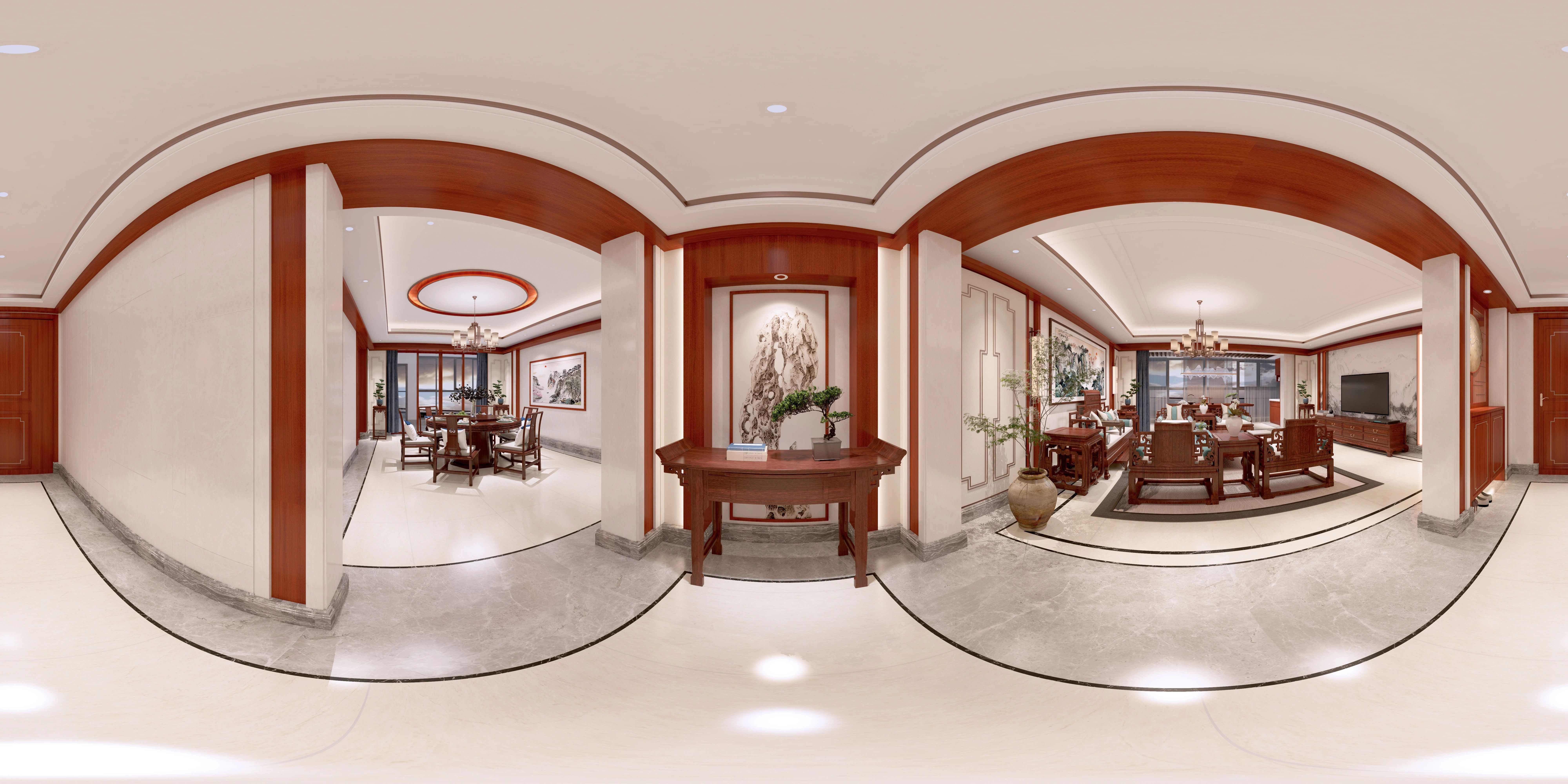 【住宅室内设计】｜普宁光明一号中式私宅室内设计-41