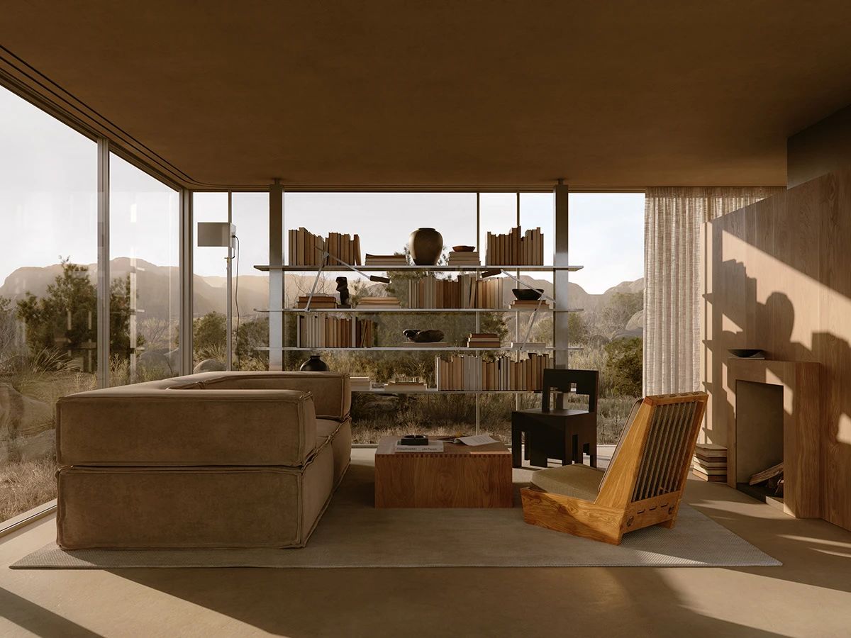 柔和典雅的自然之美，知名设计师打造原始风情住宅-10